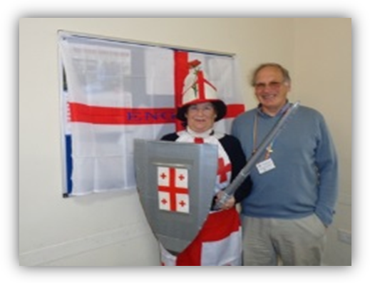 Dressed For St. George's Day